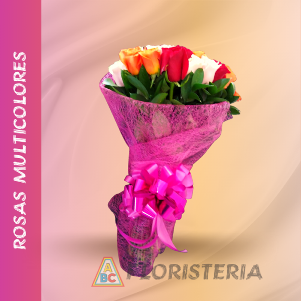 ROSAS MULTICOLORES